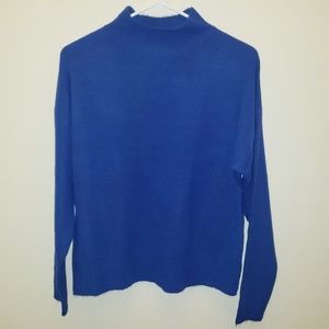 Time and Tru Women's Mock Neck Pullover Sweater